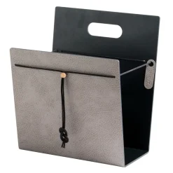 LIND DNA Revisteros<Magazine Holder Hippo M, Anthracite-grey Gris