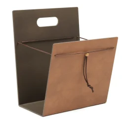LIND DNA Revisteros<Magazine Holder Nupo M, Nature-bronce Marrón