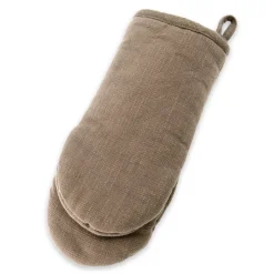 ERNST Manopla de horno algodón, Topo Marrón Clearance