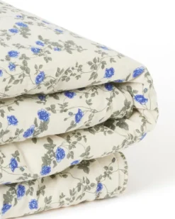 Garbo&Friends Mantas Infantiles|Mantas Infantiles<Manta acolchada Dainty Muslin, 100x140 cm Azul