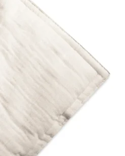Garbo&Friends Manta acolchada Eggshell Muslin, 100x140 cm Beige New