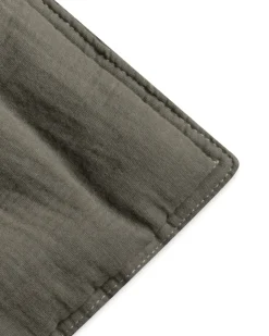 Garbo&Friends Manta acolchada Geranium Muslin, 100x140 cm Gris Discount