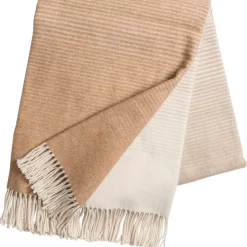 Scandi Living Mantas De Algodón<Manta algodón Mist, Sand Beige