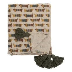 Bloomingville Mantas Infantiles|Mantas Infantiles<Manta Charlie 130x160 cm, Marrón