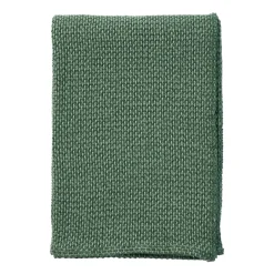 Klippan Yllefabrik Mantas De Algodón<Manta de algodón Basket 130x180 cm, Verde