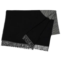 NJRD Mantas De Algodón<Manta de algodón Circles 130x185 cm, Negro