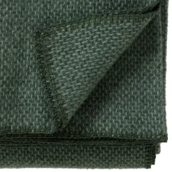 Klippan Yllefabrik Mantas De Lana<Manta de lana Domino, Verde