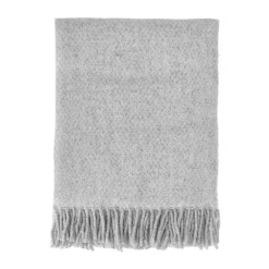 Scandi Living Mantas De Lana<Manta de lana Sandstone 130x180 cm, claro Gris