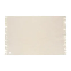Scandi Living Mantas De Lana<Manta de lana Sandstone 130x180 cm, Creme Blanco
