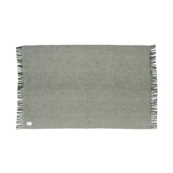 Scandi Living Manta de lana Sandstone 130x180 cm, Caqui Verde Outlet