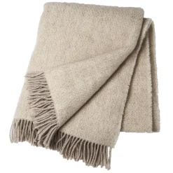 Scandi Living Mantas De Lana<Manta de lana Sandstone 130x180 cm, Beige