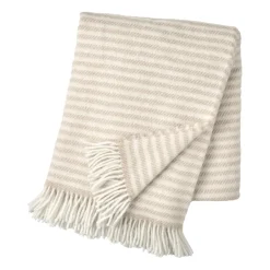 Scandi Living Mantas De Lana<Manta de lana Tidal 130x180 cm, Beige
