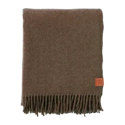 Klippan Yllefabrik Mantas De Algodón<Manta de lana True 130x200 cm, Walnut Marrón
