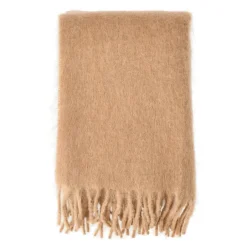 Scandi Living Manta Dune de mohair 130x170 cm, Wheat Beige