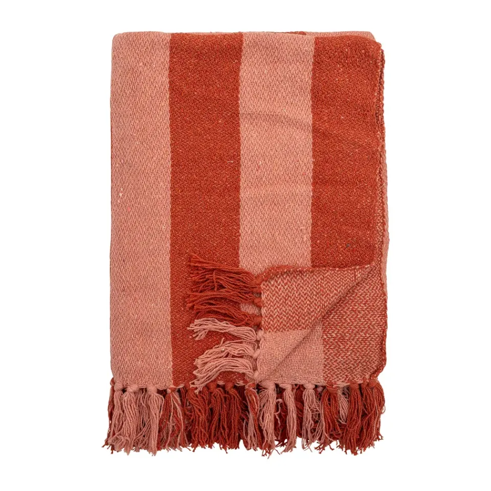 Bloomingville Manta Frello 130x160 cm, Naranja Sale