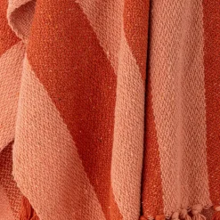 Bloomingville Manta Frello 130x160 cm, Naranja Sale