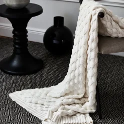 Classic Collection Manta Gems 130x170 cm, Blanco Sale