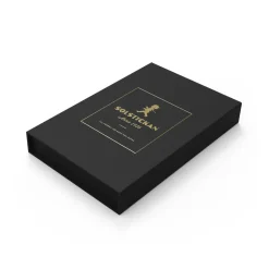 Solstickan Design Mantas Y Extintores Contra Incendios<Manta ignífuga Solstickan 16x2,7x25 cm, Negro-oro NegroColor dorado