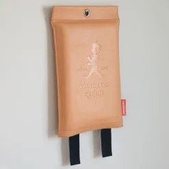 Solstickan Design Mantas Y Extintores Contra Incendios<Manta ignífuga Solstickan cuero 120x120 cm, Cuero claro Marrón
