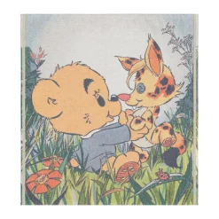 Ekelund Linneväveri Manta infantil Brumma 70x75 cm, Multi