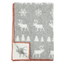 Klippan Yllefabrik Manta infantil Wilderness, Gris Hot