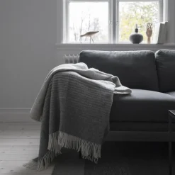 Scandi Living Manta lana Mist, Stone Gris Best
