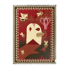 &Tradition Manta Momento JH46, 180x130 cm, Red dawn Rojo Clearance