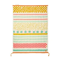 Kid's Concept Mantas Infantiles|Mantas Infantiles<Manta Pippi 130x170 cm, Multi
