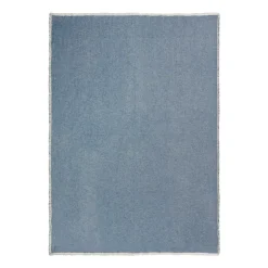 Elvang Denmark Mantas De Algodón<Manta Thyme 130x180 cm, blue Azul