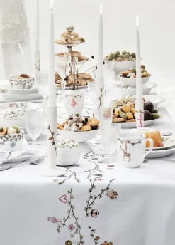 Kähler Manteles De Navidad|Manteles<Mantel Hammershøi Christmas 150x370 cm, Blanco