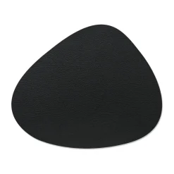 LIND DNA Manteles Individuales<Mantel individual curvo Bull reversible L 1 pieza, Warm grey-black GrisNegro