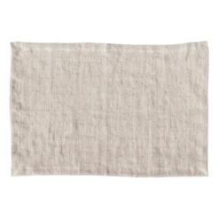 Tell Me More Mantel individual Marion lino 37x50 cm, Wheat Beige Clearance