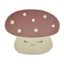 OYOY Manteles Individuales|Vajillas Infantiles<Mantel individual Mushroom, Offwhite-red BlancoRojo