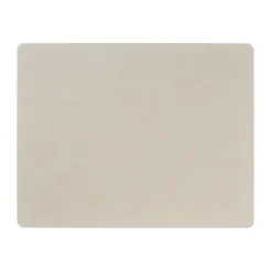 LIND DNA Manteles Individuales<Mantel individual Nupo square L, Oyster white Gris