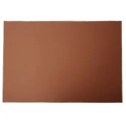 Ørskov Manteles Individuales<Mantel individual cuero rectangular, coñac Marrón