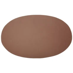 Ørskov Mantel individual cuero ovalado, cognac Marrón Online