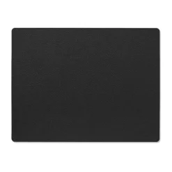 LIND DNA Mantel individual Serene cuadrado M 26,5x34,5 cm, Black Negro Clearance