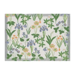 Ekelund Linneväveri Mantel individual Solblå 35x48 cm, Multi Discount