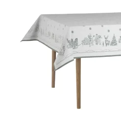 Wik & Walsøe Mantel Julemorgen, Blanco-verde, 140x340 cm BlancoVerde Best