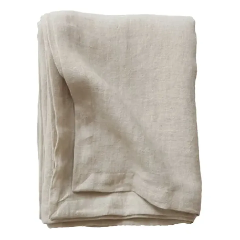 Tell Me More Manteles|Manteles<Mantel Marion lino 145x330 cm, Wheat Beige
