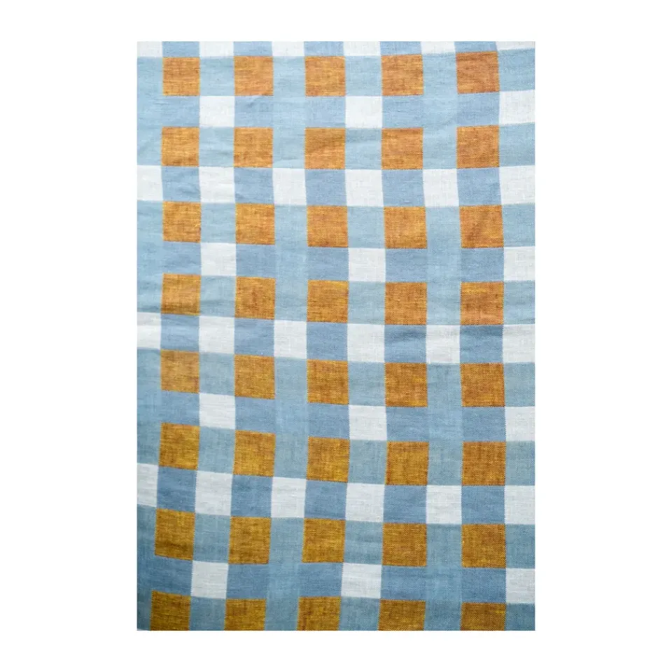 Fine Little Day Manteles|Manteles<Mantel Rutan 147x250 cm, Oat AzulBeige