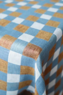 Fine Little Day Manteles|Manteles<Mantel Rutan 147x250 cm, Oat AzulBeige
