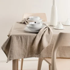 Himla Mantel Sunshine natural (beige), 145 x 250 cm BeigeMarrón