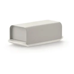 Alessi Mantequera Mattina 9,5x21 cm, cálido-acero inoxidable Gris Discount