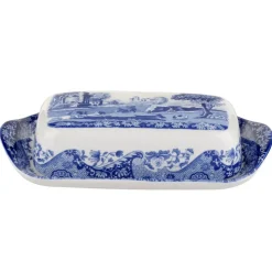 Spode Mantequilleras<Mantequillera Blue Italian, 20x10 cm Azul
