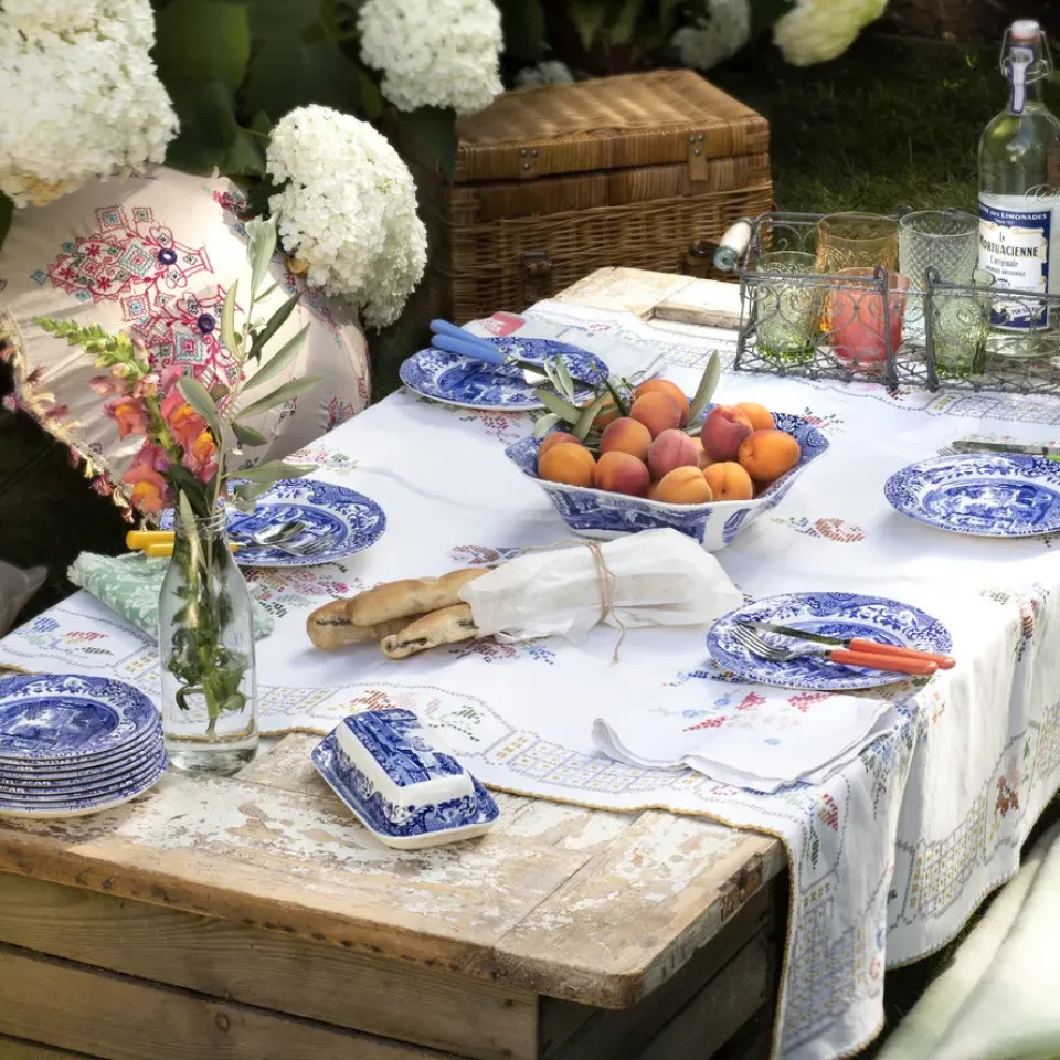 Spode Mantequilleras<Mantequillera Blue Italian, 20x10 cm Azul