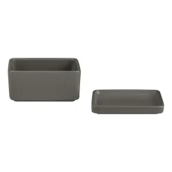 Blomus Mantequilleras<Mantequillera Pilar 250 ml, Pewter Gris
