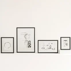 URBAN NATURE CULTURE Marco de fotos Floating M 20x25 cm, Minimalism-black Negro Clearance