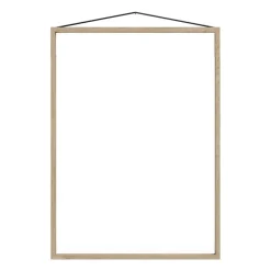 MOEBE Marcos<Marco de roble 50x70 cm, Transparent, Wood, Black MarrónNegro