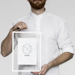 MOEBE Marcos<Marco Frame A4, Blanco
